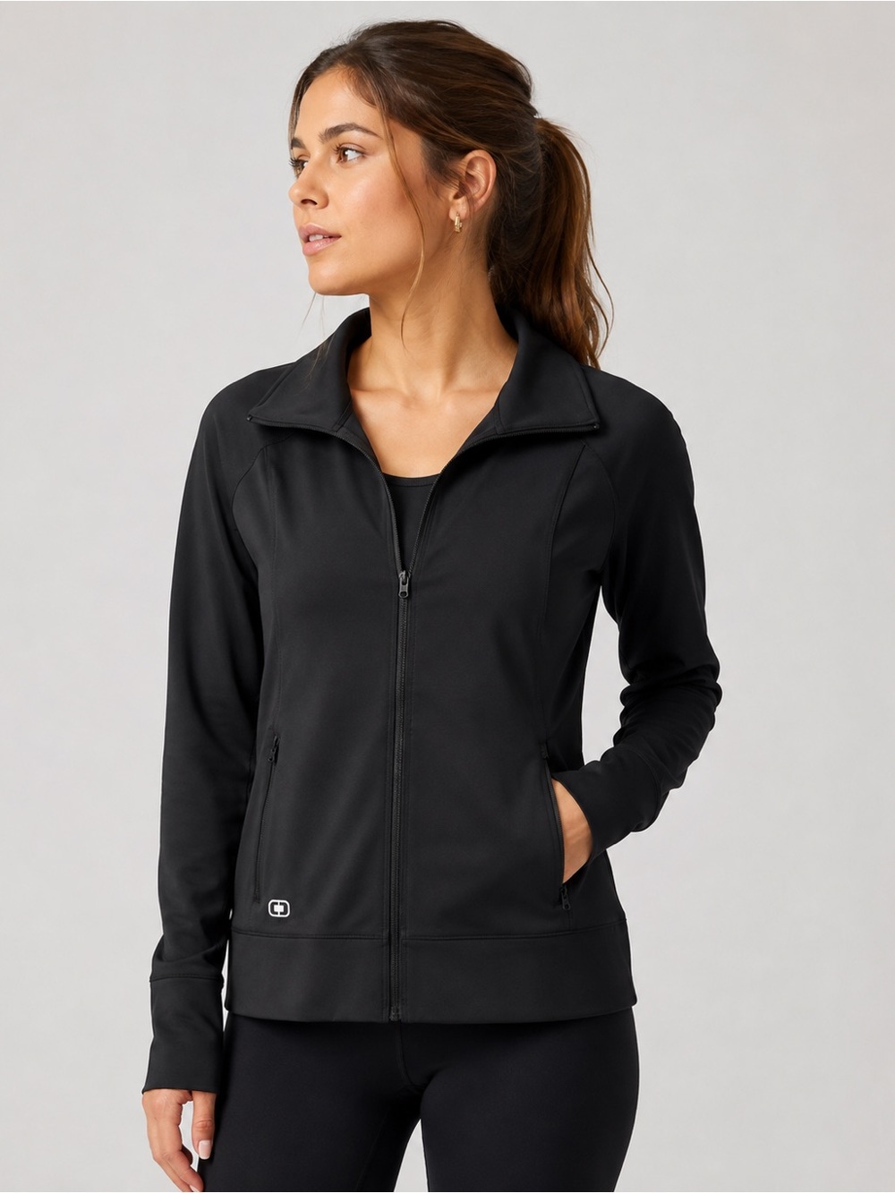 OGIO Black Women’s Fulcrum Full-Zip Jacket